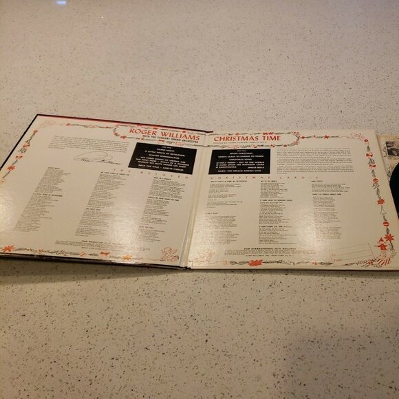 ROGER WILLIAMS CHRISTMAS TIME VINYL LP KAPP RECORDS KL-1164 - Picture 3 of 5
